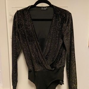 Zara glitter bodysuit